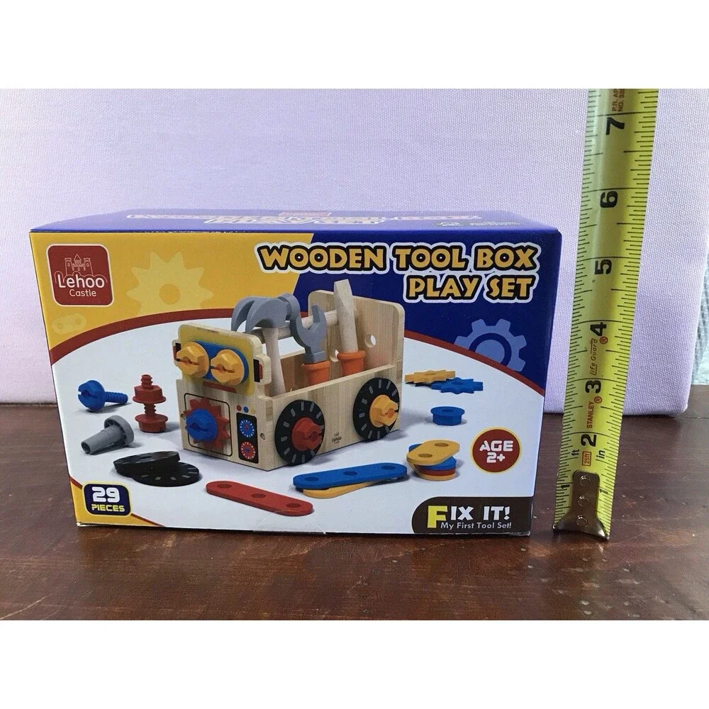 Multi functioning toolbox kid toy - New